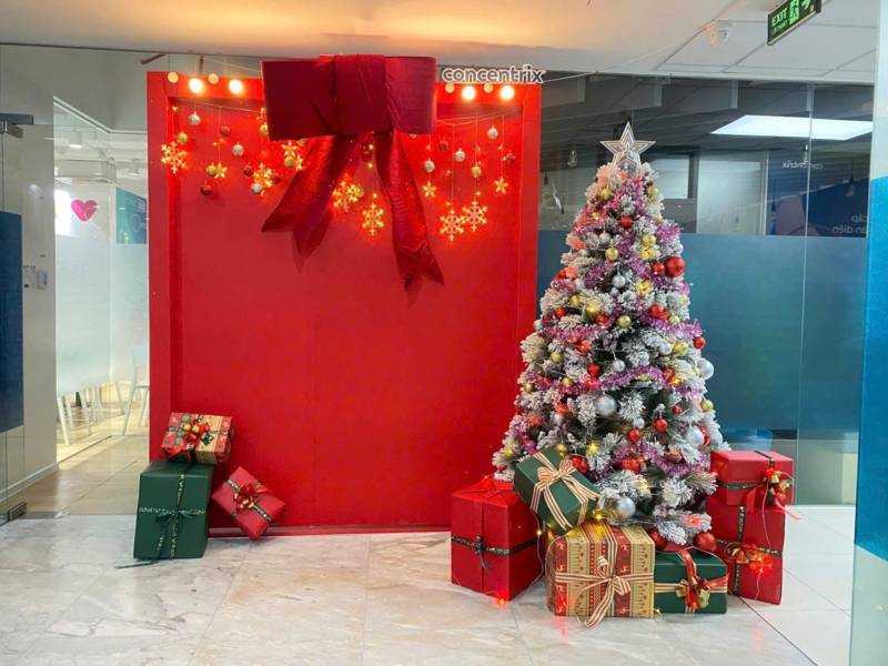 Báo Giá Trang Trí Cây Thông Noel Tại Hóc Môn. Ảnh 3